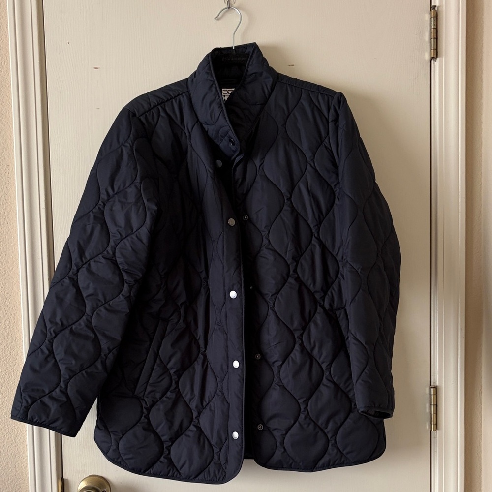 32 degrees Women's Navy Quilted Jacket